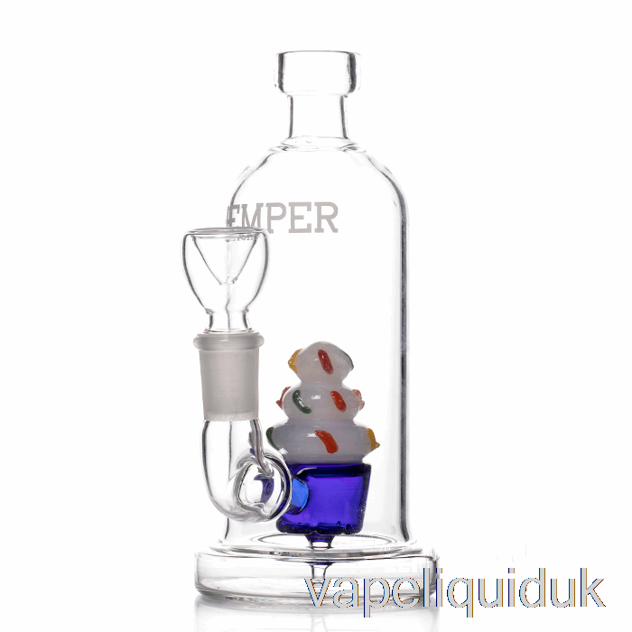 HEMPER Cupcake Bong Clear Vape Juice